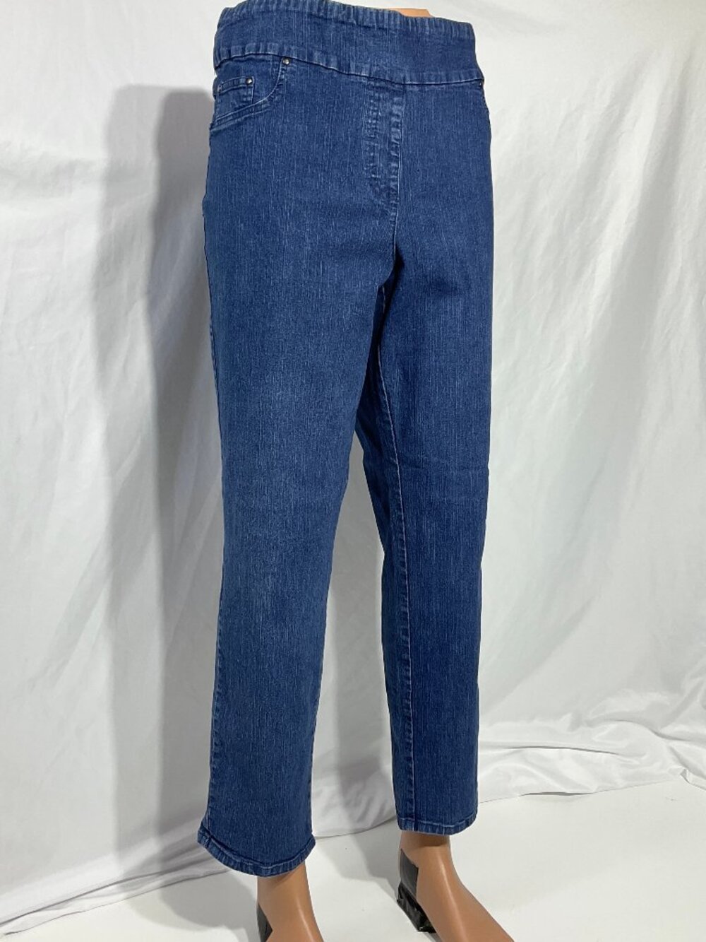 Ruby Rd Sz 18W Pull On Jeans Womens Denim 99803
